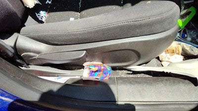 2013 Chevy Cruze Passenger Right Side Seat Trim Panel Oem Black Aff