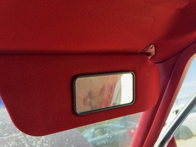 1986 Olds 88 Passenger Right Sun Visor Oem Red
