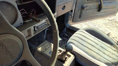 1985 Pontiac Sunbird Steering Wheel Oem Blue