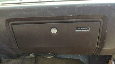 1984 Dodge D350 Glove Box Assembly Complete Door With Latch Oem