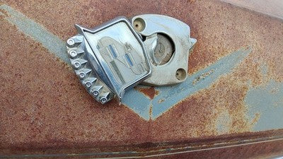 1984 Deville Sedan Trunk Emblem Key Cover Rear Back Deck Lid