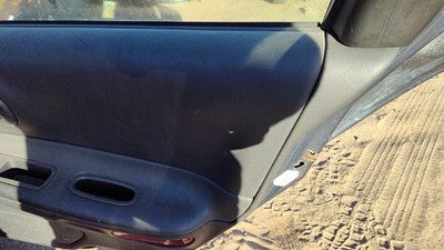 02-03 Intrepid Passenger Right Rear Door Trim Panel With Switches Back Black