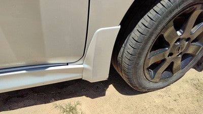 2010 Nissan Sentra Sr Passenger Right Moulding From Fender Trim Strip Silver K23