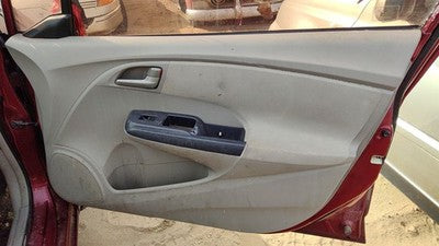 2010 Honda Insight Passenger Right Front Door Trim Panel With Switches Tan