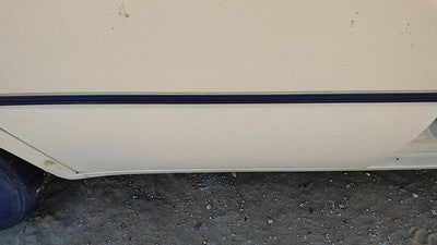1984 Ford Tempo Passenger Right Rear Moulding From Door Oem Back Trim Strip