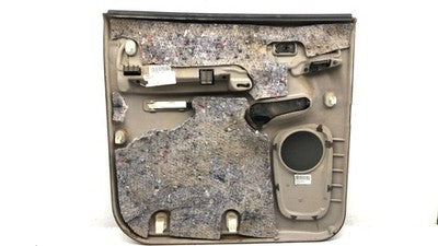01 02 Sierra 2500 Hd Passenger Right Rear Door Panel With Switches Graphite 12D