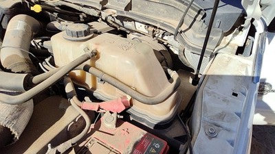 11-16 F250 Coolant Reservoir Radiator Tank With Battery Tray 6.7L Powerstroke