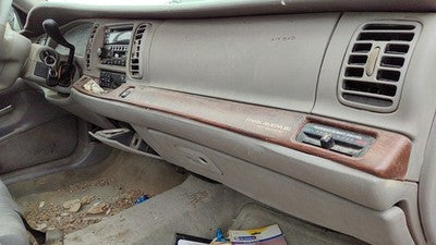 1999-2005 Buick Park Ave Set Of Woodgrain Trim Bezels From Dash Oem