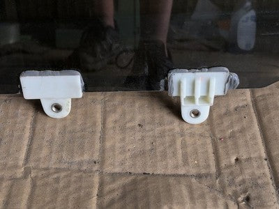 2000-2004 Nissan Xterra Driver Left Rear Side Window Door Glass Oem Back