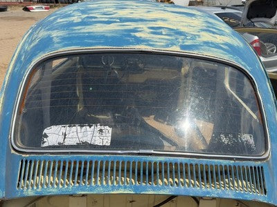 1965-1971 Vw Super Beetle Back Glass Rear Window Oem