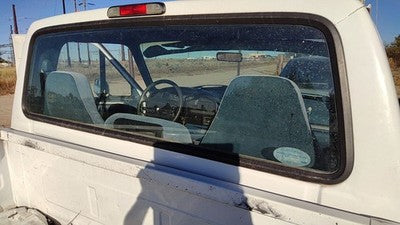 1980-1996 Ford F150 Back Glass Rear Window Oem Eotz1042006g
