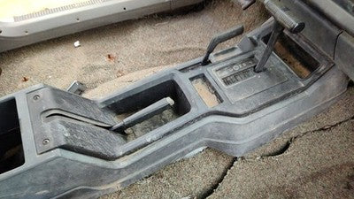 1992 Jeep Cherokee Center Floor Console Assembly Oem At 4X4 Gray