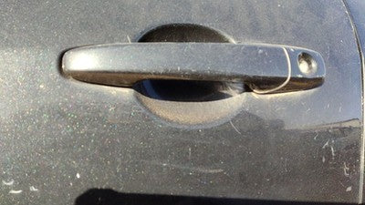 06-12 Ford Fusion Driver Left Front Outside Door Handle Uh Tuxedo Black Metallic