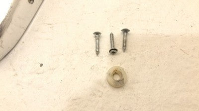 1984 Cadillac Deville Driver Left Side Seat Trim Chrome Strips Oem