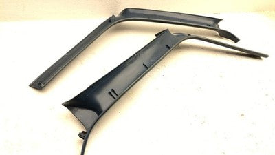 1995 F150 Driver Passenger Right Left A Pillar Trim Windshield Post Panel Blue
