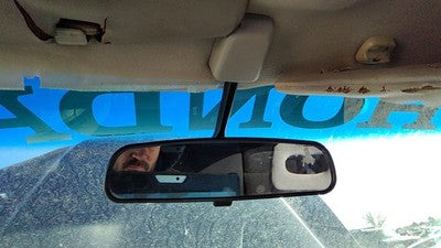 1998 Honda Civic Inside Rear View Mirror Oem Windshield Mounted Coupe