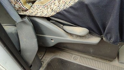 1996 Ford Van E250 Passenger Right Side Seat Trim Panel Oem Gray