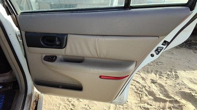 00 Buick Regal Passenger Right Rear Door Trim Panel With Switches Back Taupe 523