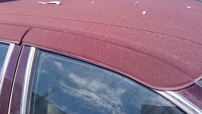 93 Cadillac Fleetwood Passenger Right Front Moulding From Door Trim Strip Maroon