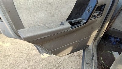 94 Jeep Grand Cherokee Driver Left Rear Door Trim Panel With Switches Back Gray