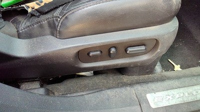 14 Ford Explorer Passenger Right Side Power Seat Switch With Trim Panel Black Cw