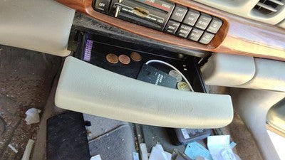 01-04 Buick Lesabre Buick Lesabre Coin Tray Assembly Oem Slide Out Dash Gray 17B