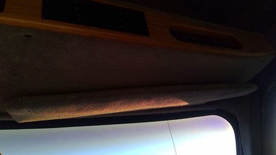 1989 Chevy G20 Van Passenger Right Sun Visor Oem Blue