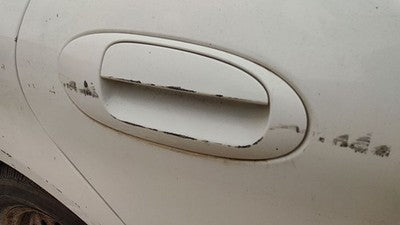 1999-05 Mercury Sable Passenger Right Rear Outside Door Handle Oem Back Wt White