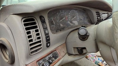 99-05 Buick Park Ave Trim Bezel Around Speedometer Oem Dash Surround Panel Gray