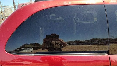 01-07 Town Country Passenger Right Rear Quarter Glass Back Side Window Oem