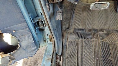 1986 Ford Ranger Driver Left Lower Kick Trim Panel Oem Blue