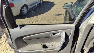 2009-2010 Gmc Acadia Driver Left Rear Door Trim Panel With Switches Back Black