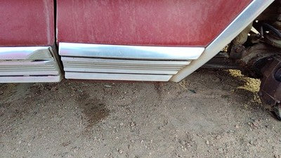 1979 Ford F150 Passenger Right Moulding From Fender Oem Trim Strip Maroon