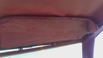 1978 Buick Regal Passenger Right Sun Visor Oem Red