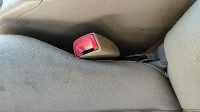 2009-12 Toyota Rav-4 Driver Left Front Seat Belt Buckle Receiver Oem Sand Beige