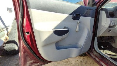 06-07 Accent Driver Left Front Door Trim Panel Manual Window Fz Gray 4 Door