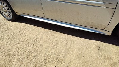 04-08 Grand Prix Passenger Lower Rocker Panel Moulding Side Skirt Silver 12U