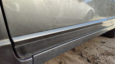 06-08 Civic Driver Left Front Moulding From Door Trim Strip Sedan Gy Galaxy Gray