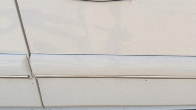 01-02 Century Passenger Right Front Moulding From Door Oem Trim Strip White