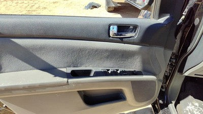 07-09 Nissan Sentra Driver Left Front Door Trim Panel With Master Switch Black W