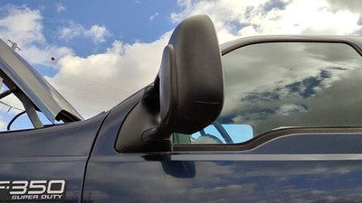 2002-2007 F350 Powerstroke Driver Left Side Mirror Door Mounted Oem 3C3z17683daa