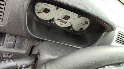 02-05 Civic Hatchback Si Steering Column Trim Surround Collar Plastic Black Bk