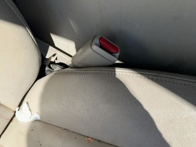 04-09 Durango Passenger Right Front Seat Belt Buckle Receiver Oem Gray Hjj1
