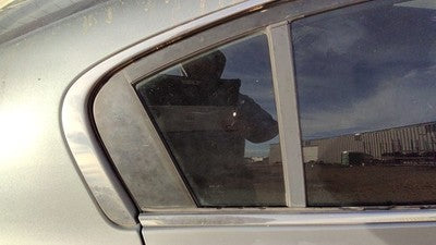 07-12 Nissan Altima Passenger Right Rear Vent Window Back Door Glass With Frame