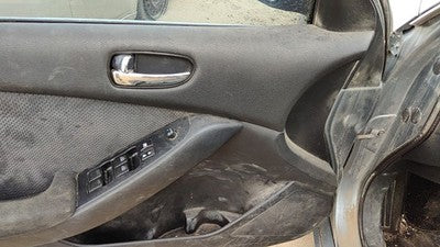 07-09 Altima Driver Left Front Door Trim Panel With Master Switch Charcoal G