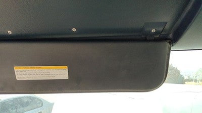 1995 Gmc Van 3500 Driver Left Sun Visor Oem Blue