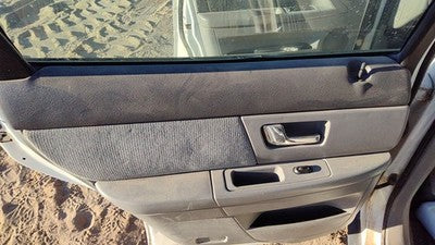 2000-2002 Ford Taurus Driver Left Rear Door Trim Panel With Switches Back Gray