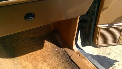 1993 Dodge Dakota Passenger Right Lower Kick Trim Panel Oem Tan