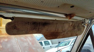 1964 Ford Thunderbird Coupe Passenger Right Sun Visor Oem Blue