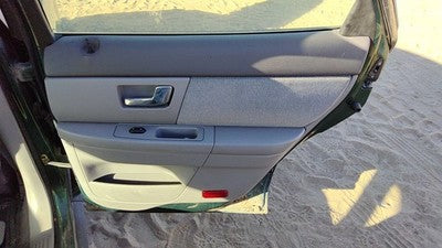 00-02 Ford Taurus Passenger Right Rear Door Trim Panel With Switches Back Gray